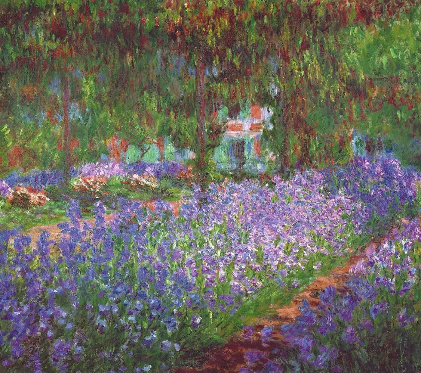 Le Jardin de l'artiste à Giverny by Claude Monet