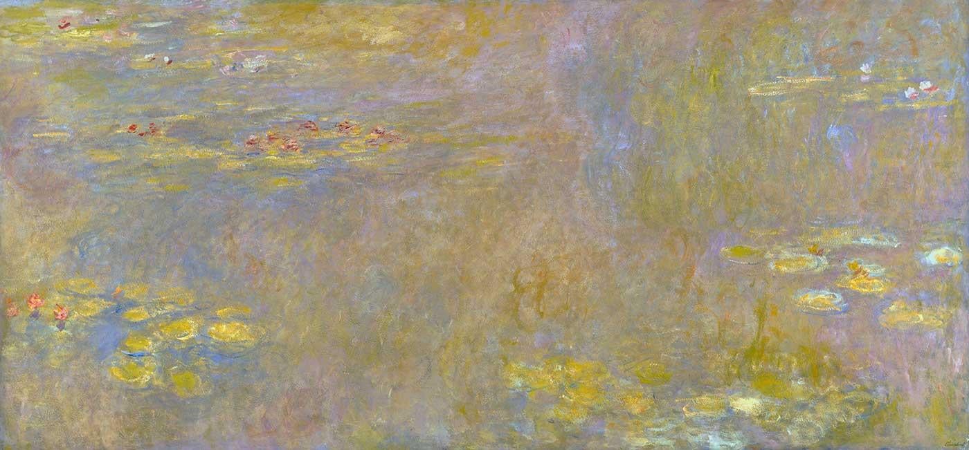 Claude Monet Nilüferler IV Kanvas Tablo