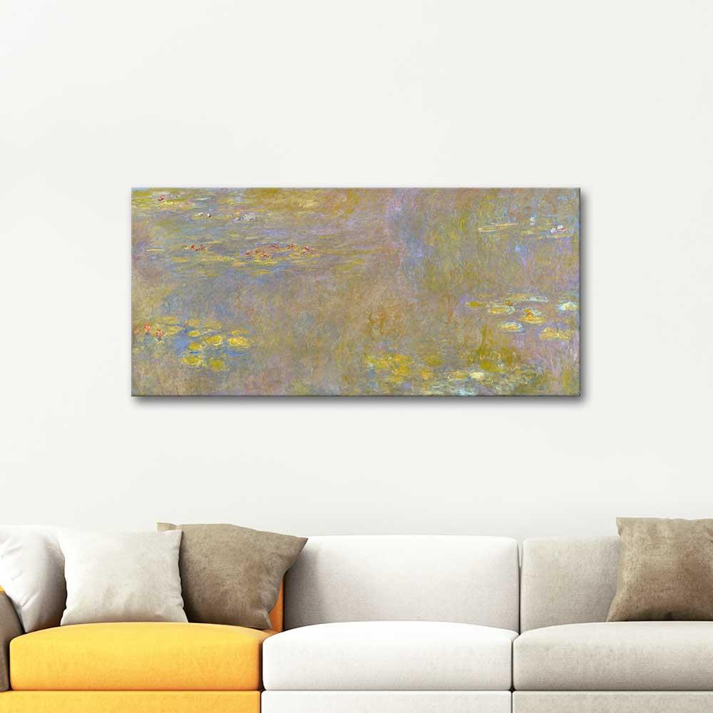 Claude Monet Nilüferler IV Kanvas Tablo
