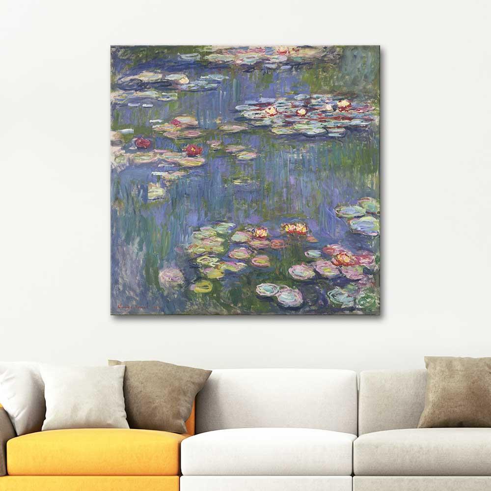 Claude Monet Nilüferler II Kanvas Tablo