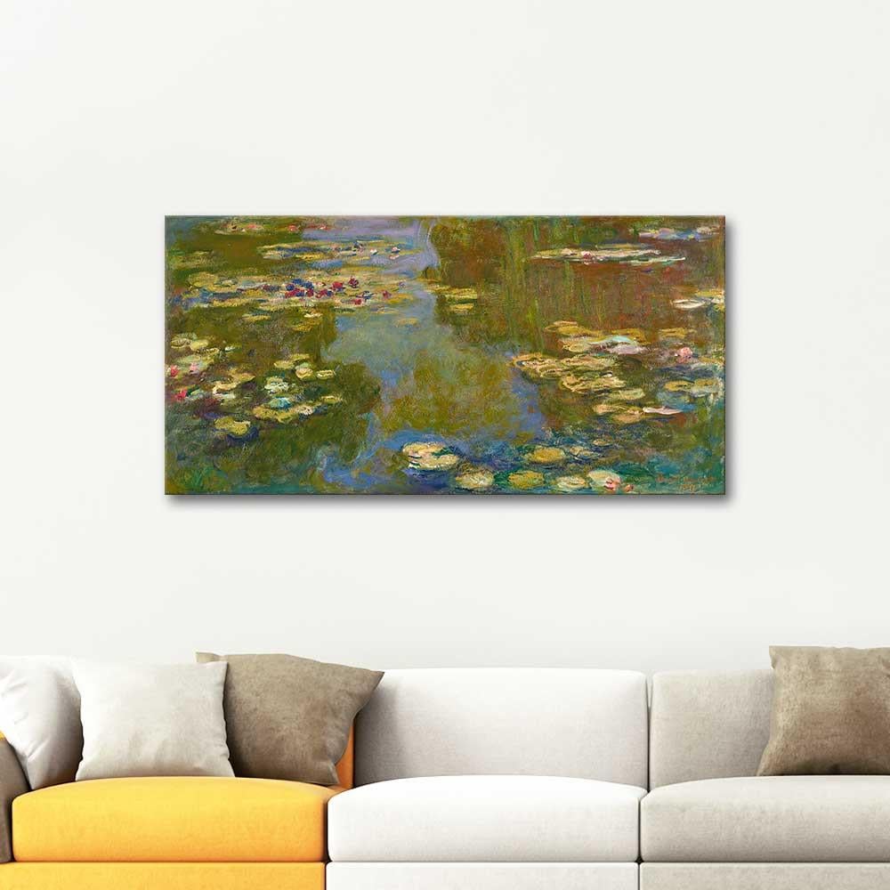 Claude Monet Nilüferler V Kanvas Tablo