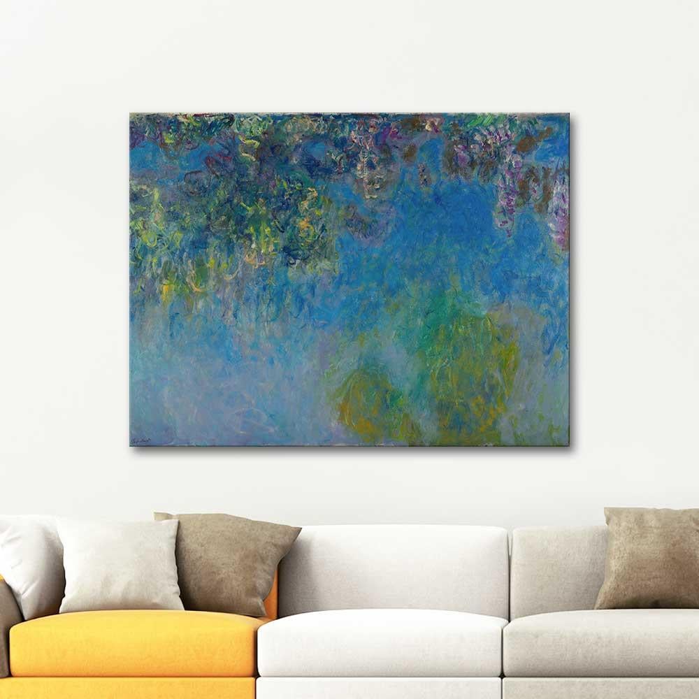 Claude Monet Wisteria Art Print