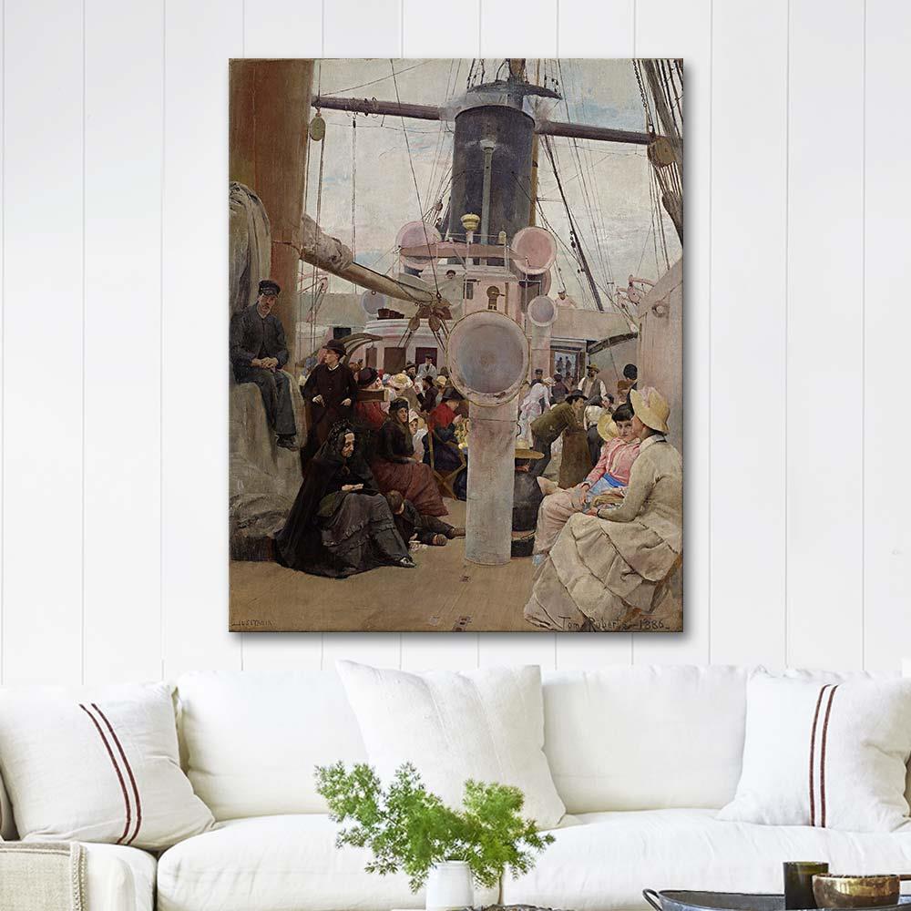 Coming South by Tom Roberts as Art Print