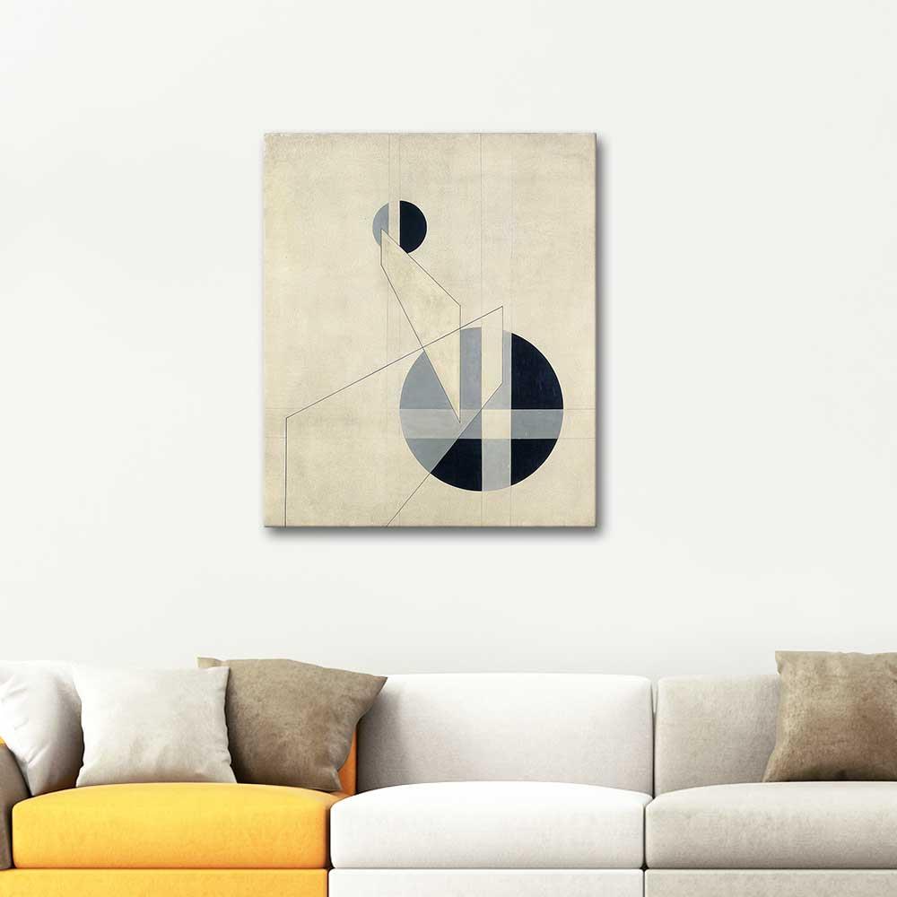 Composition A XX by Laszlo Moholy-Nagy as Art Print