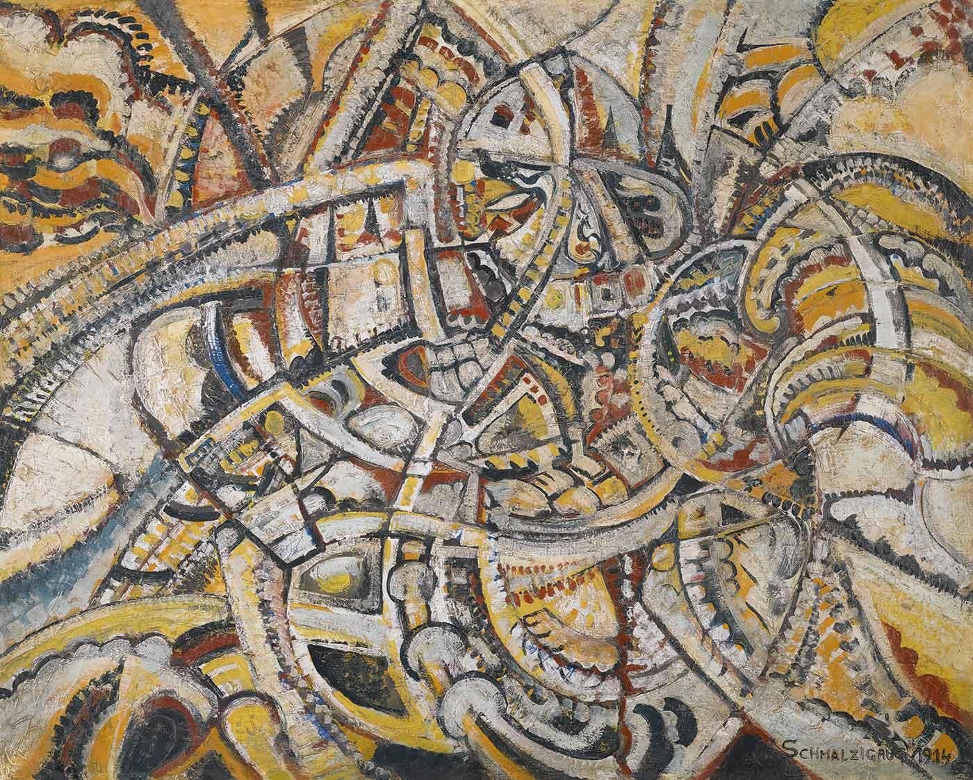 Composition Futuriste by Jules Schmalzigaug