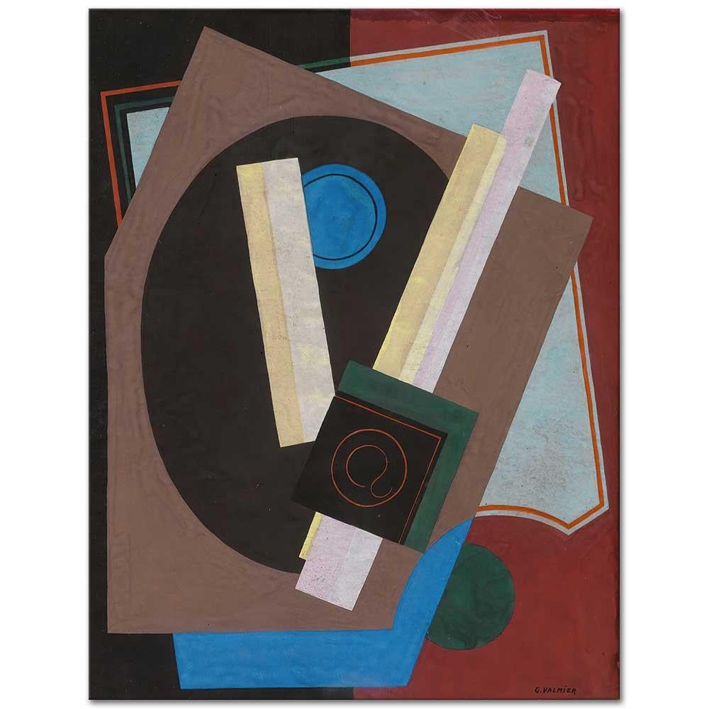 Composition, Motif Decoratif by Georges Valmier