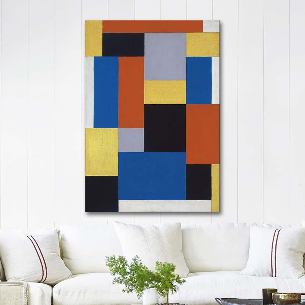 Composition XX by Theo van Doesburg as Art Print