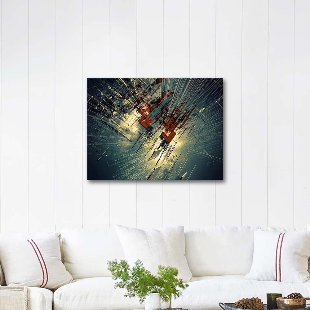 Construction as Art Print