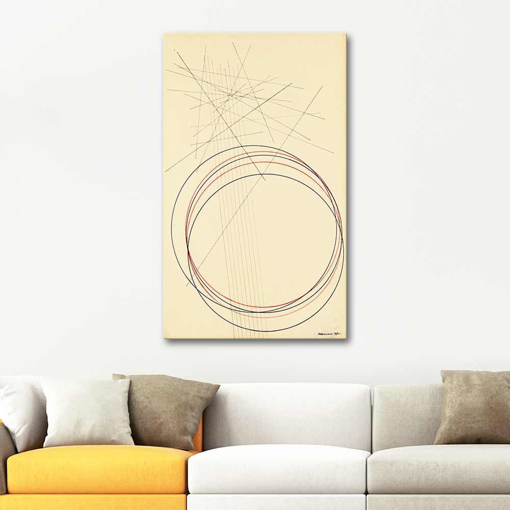 Alexander Rodchenko Konstruksiyon Kanvas Tablo