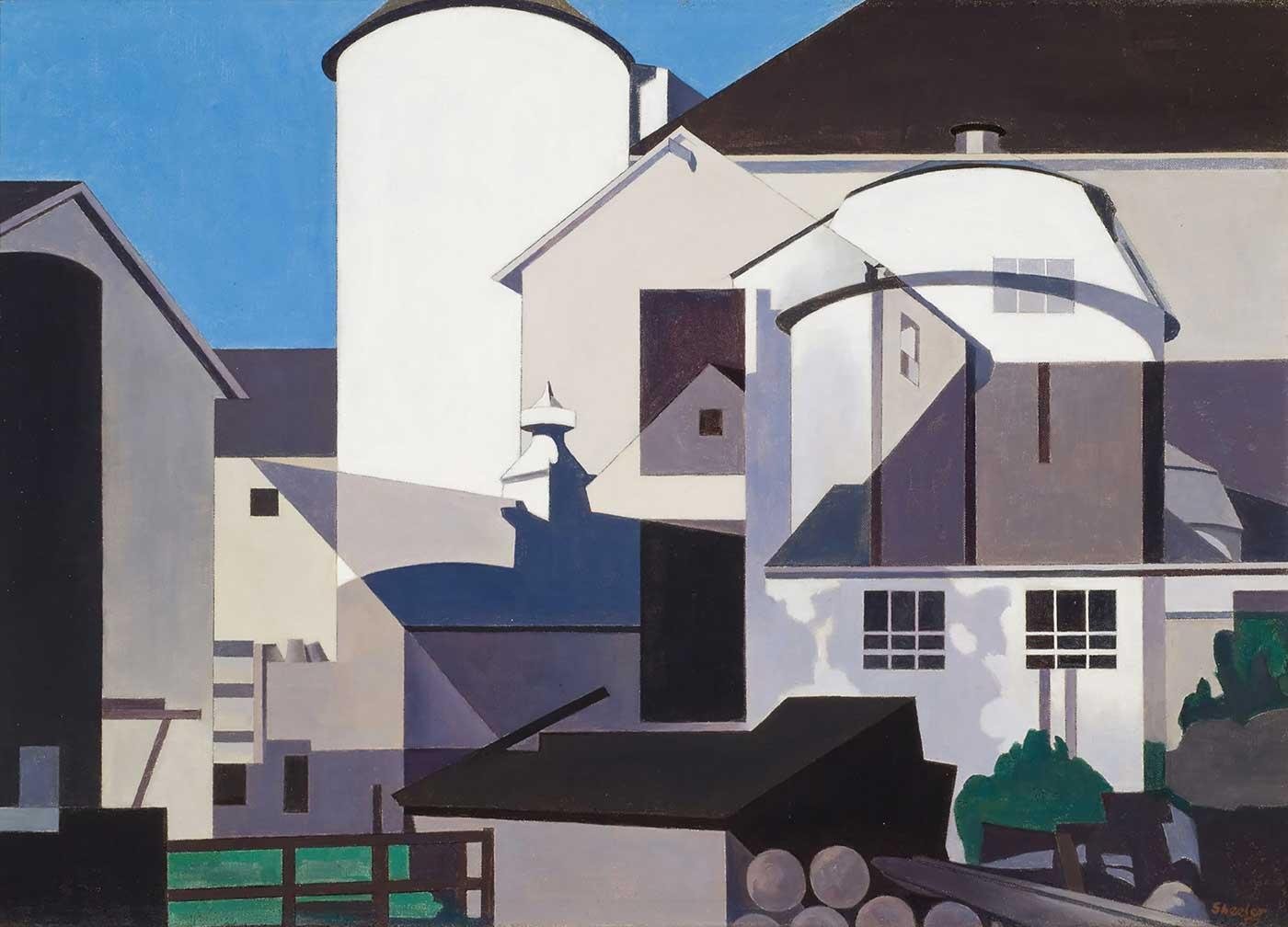 Charles Sheeler Sohbetin Parçası Kanvas Tablo