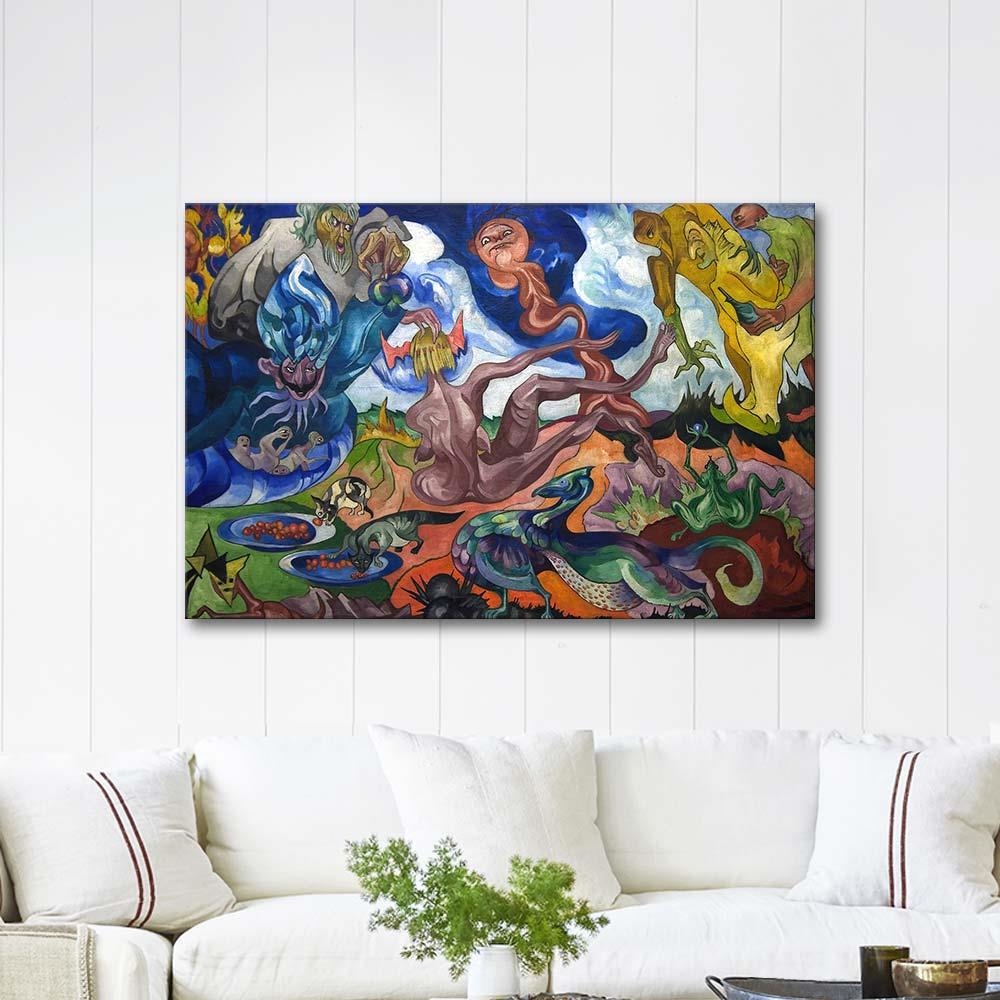 Creating the World by Stanisław Ignacy Witkiewicz as Art Print