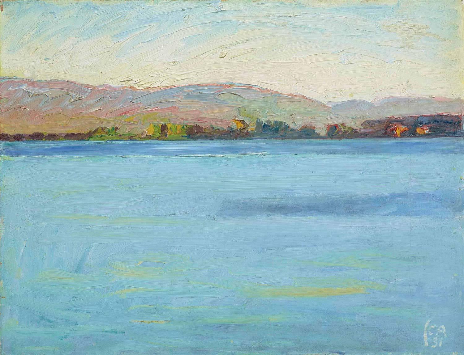 At Thunersee by Cuno Amiet