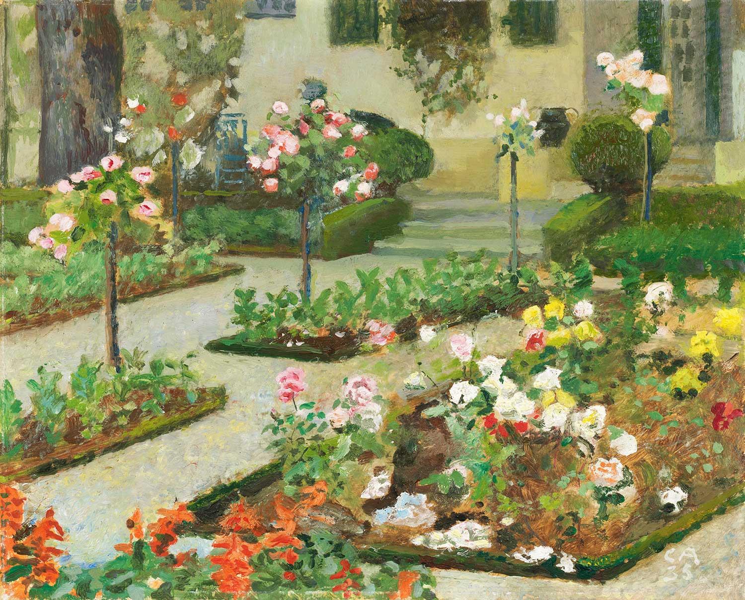 Rose Garden by Cuno Amiet