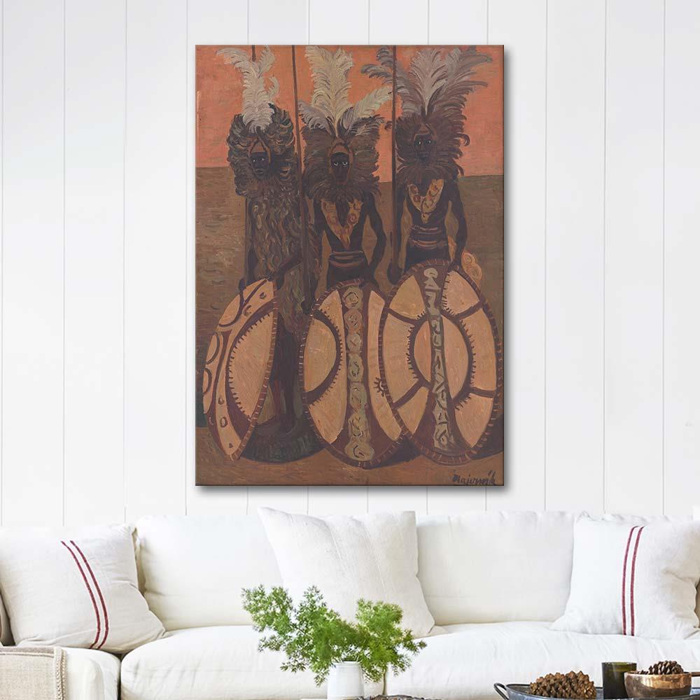 Cyprián Majerník Black Men Art Print