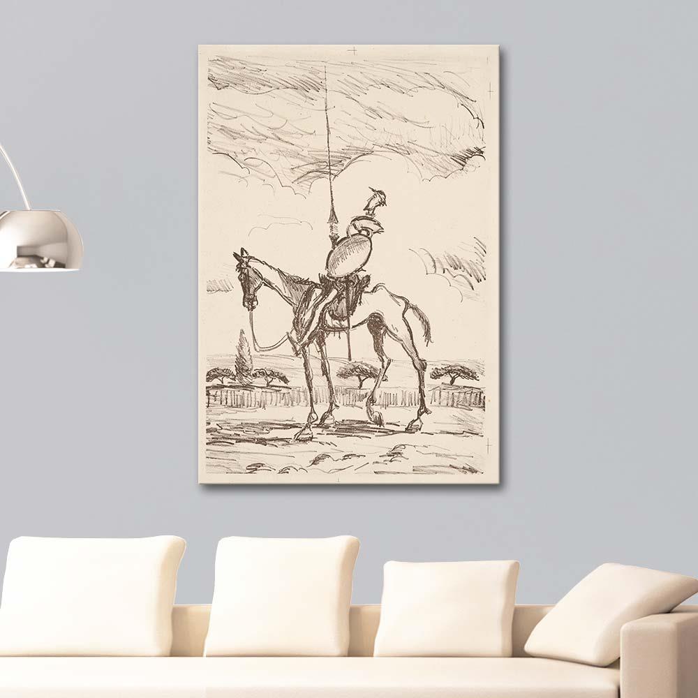 Cyprián Majerník Don Quijote Art Print