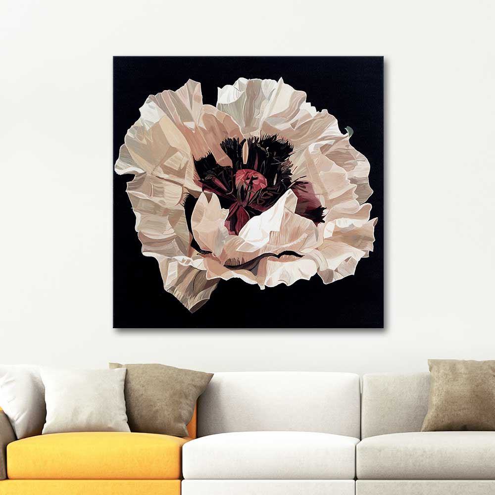 Dagmar Gogdun White Poppy Art Print