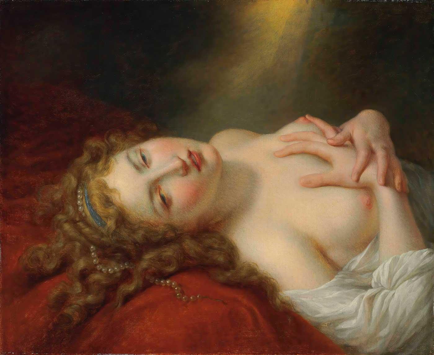 Jean-Baptiste Regnault Danae Kanvas Tablo