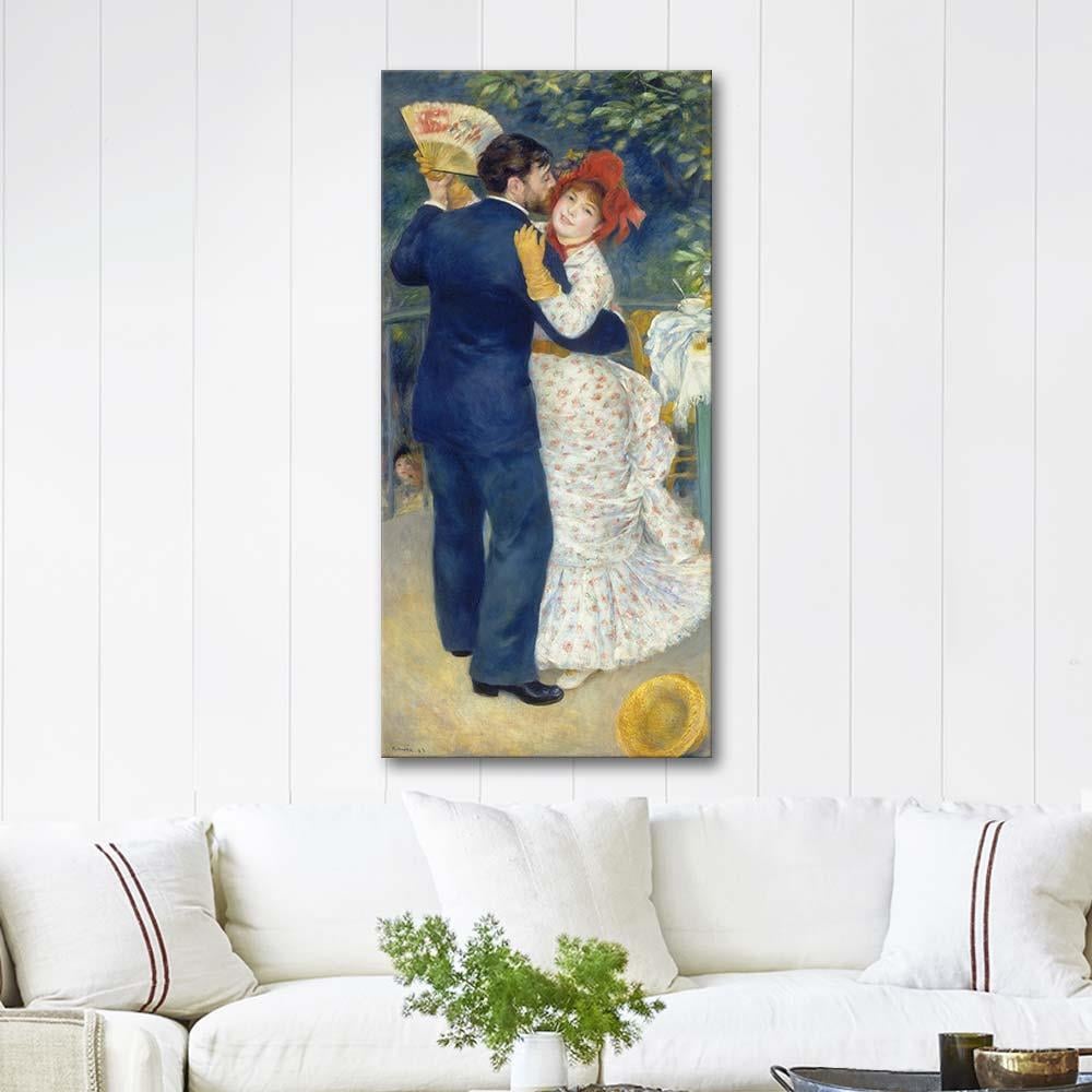 Pierre Auguste Renoir Yerel Dans Kanvas Tablo