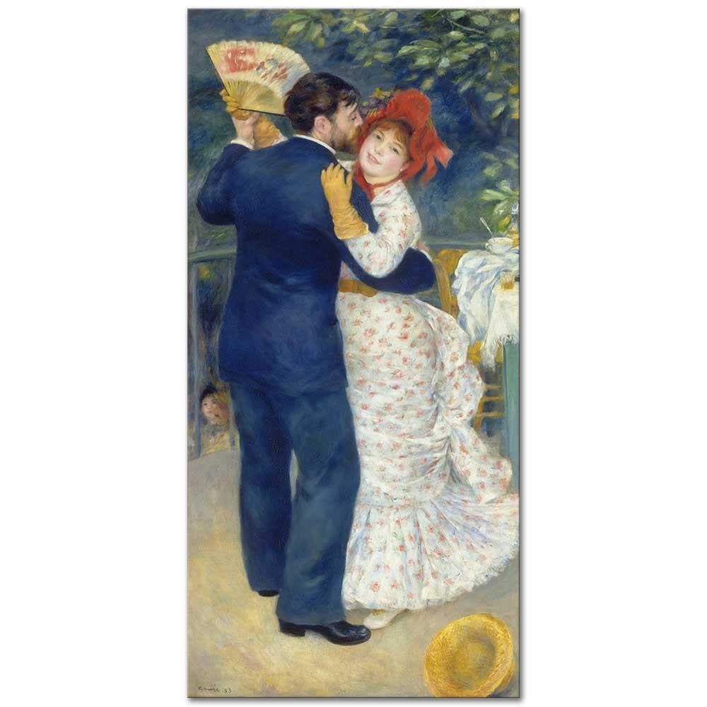 Pierre Auguste Renoir Yerel Dans Kanvas Tablo