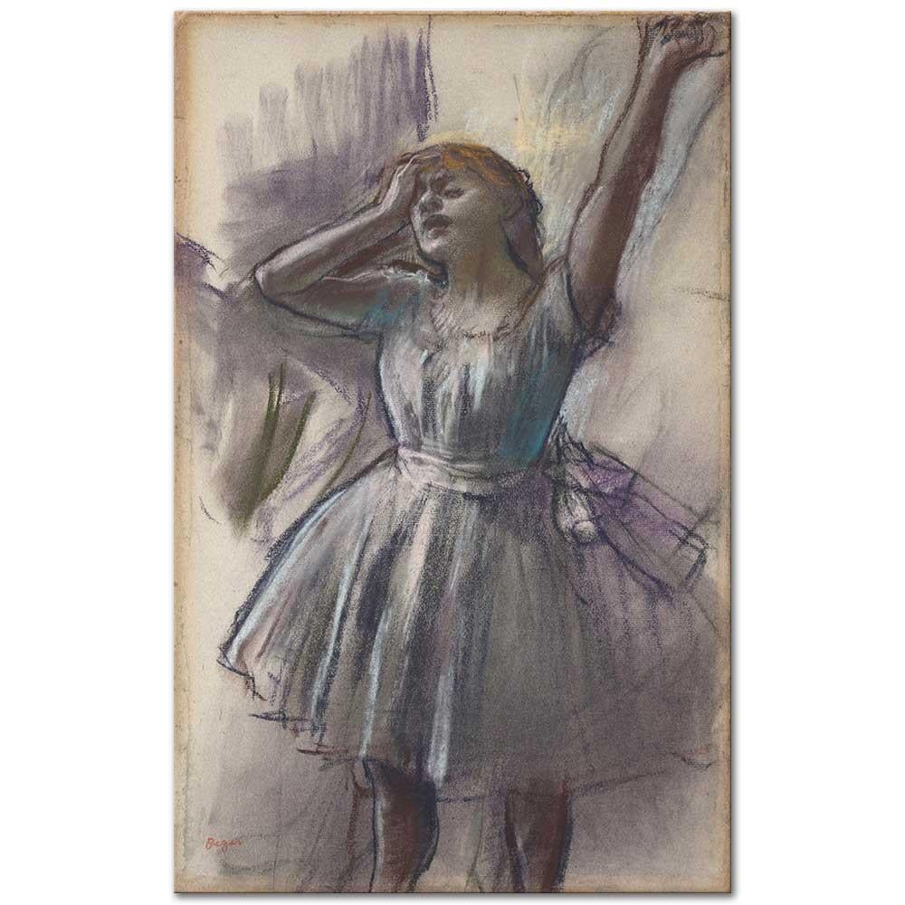 Dancer Stretching by Edgar Degas