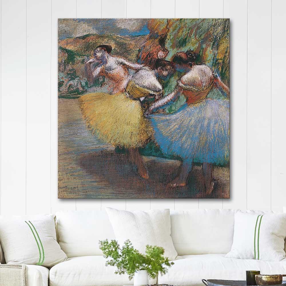 Dancers 1898 by Edgar Degas as Art Print