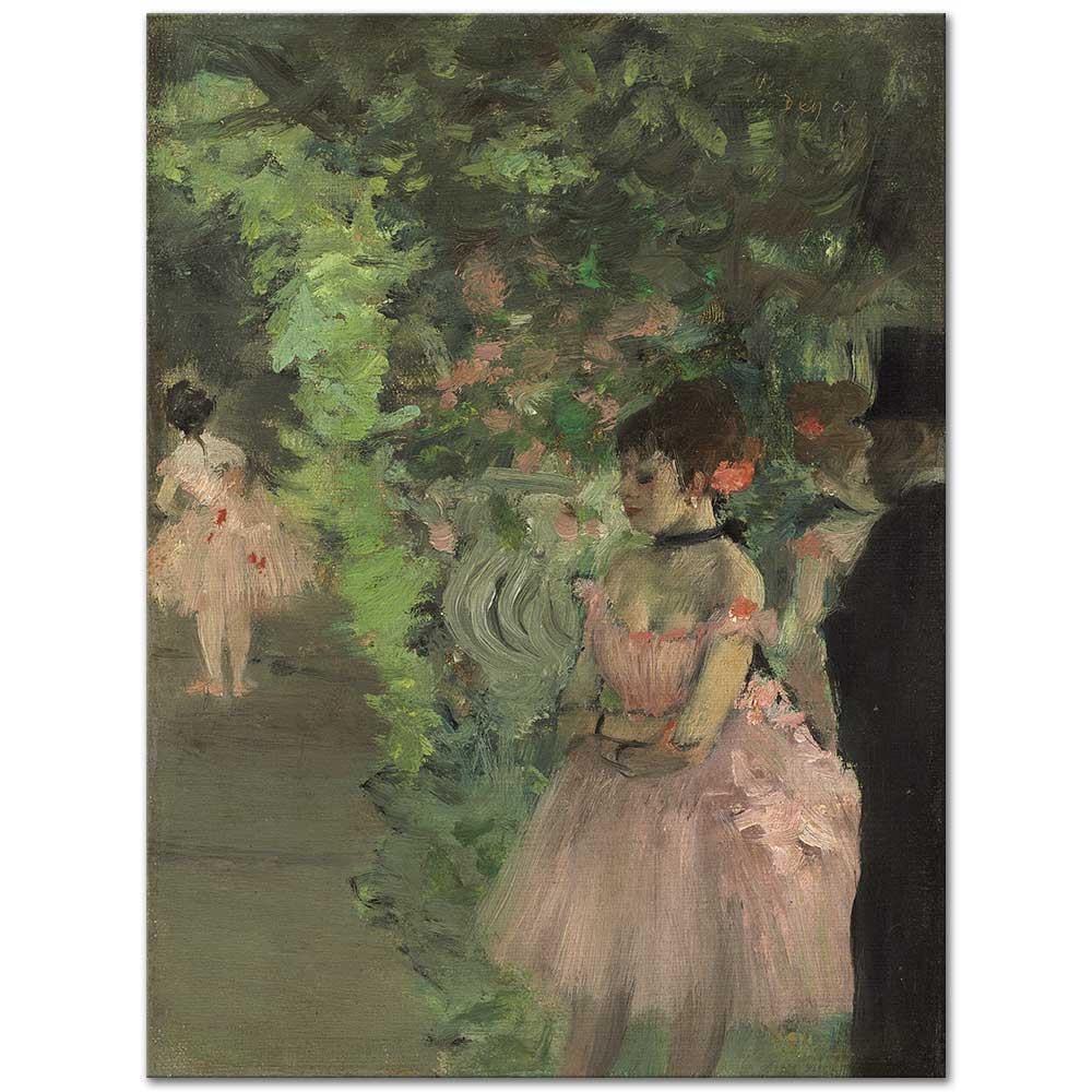 Dancers Backstage by Edgar Degas