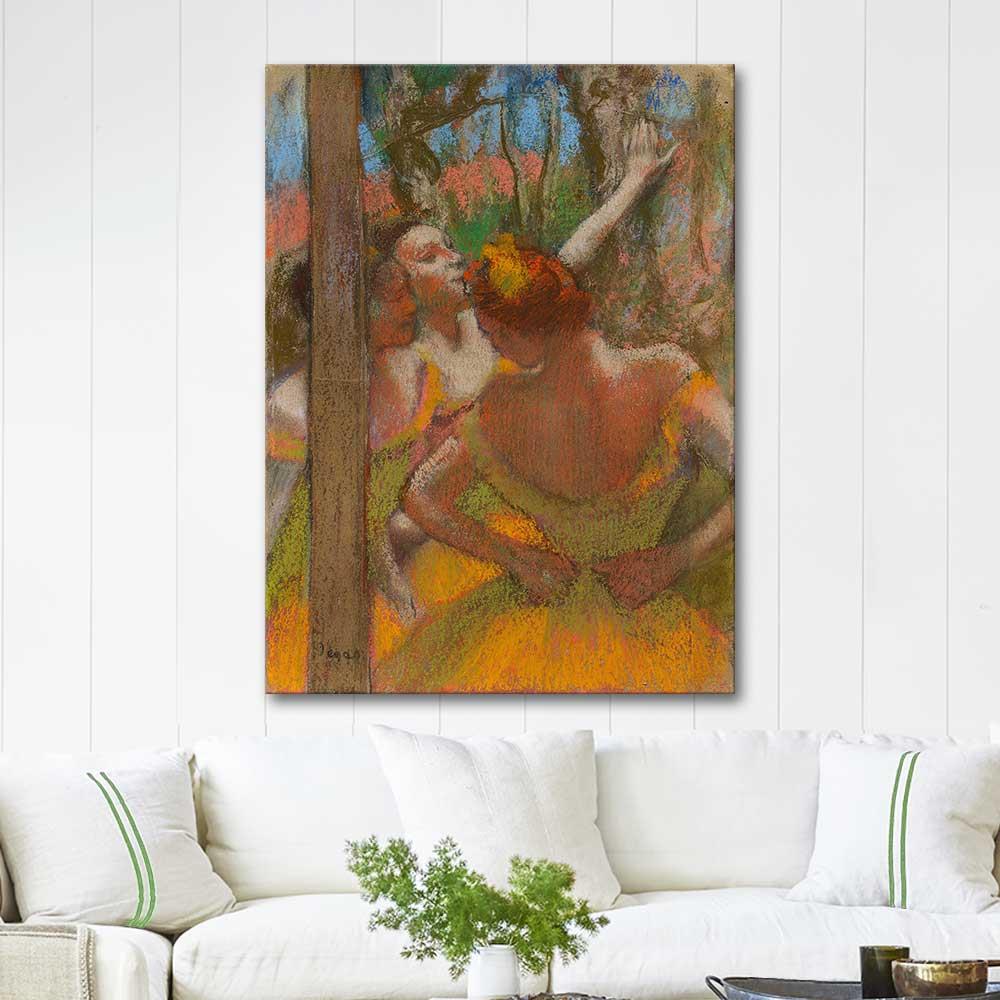 Dancers by Edgar Degas as Art Print
