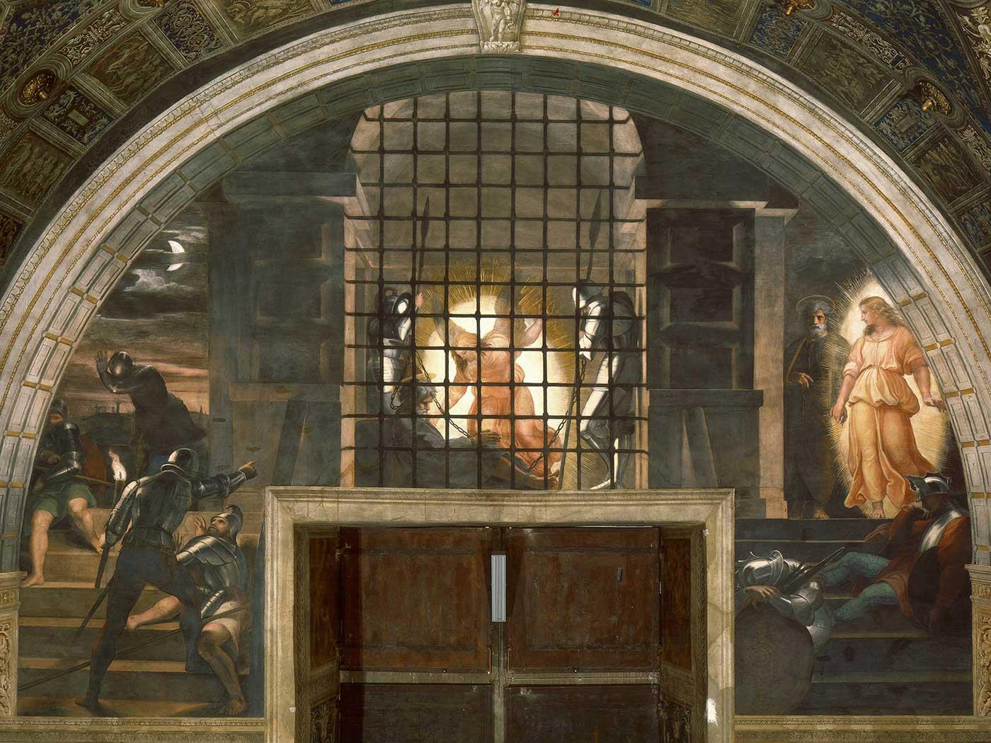 Deliverance of Saint Peter by Raphael