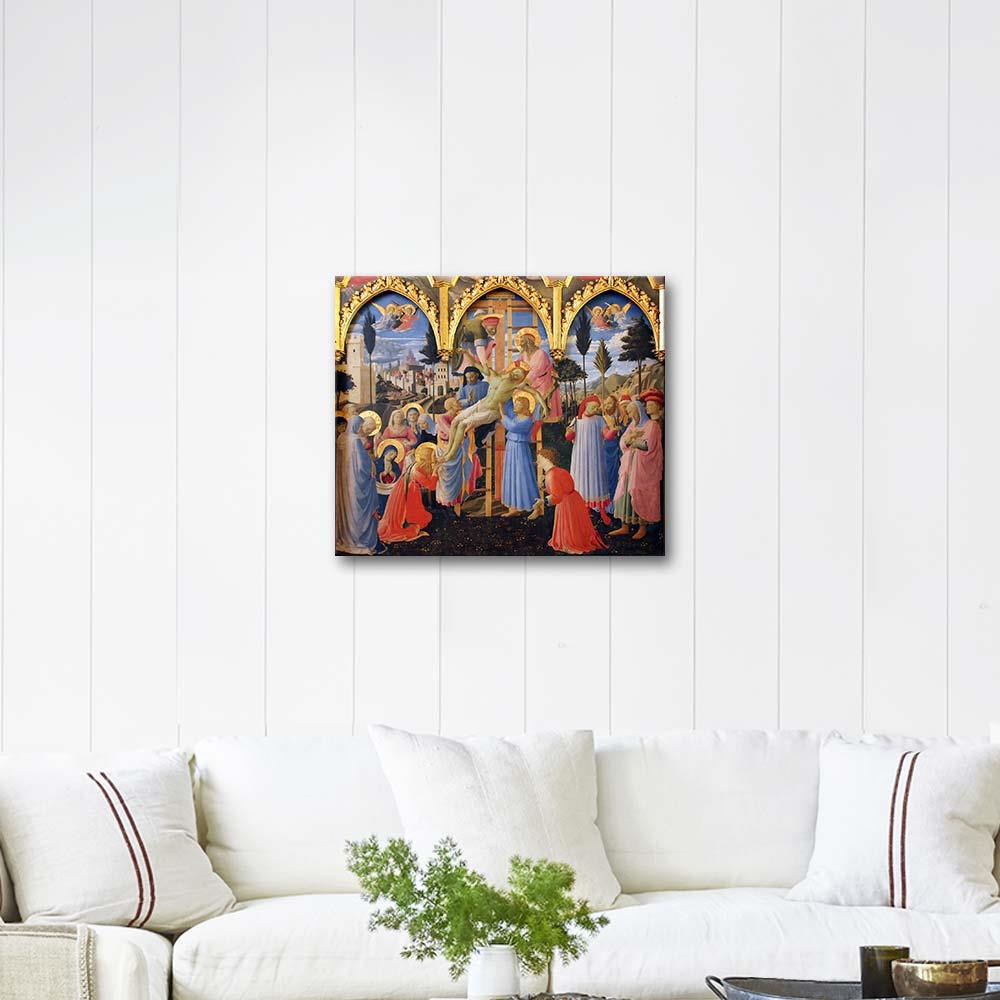 Deposition of Christ by Fra Angelico as Art Print
