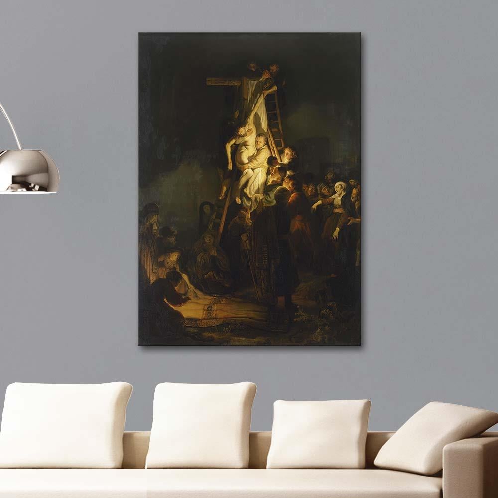 Descent from the Cross by Rembrandt van Rijn as Art Print