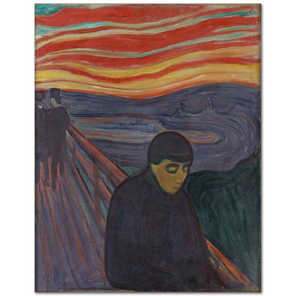 Despair by Edvard Munch as Art Print