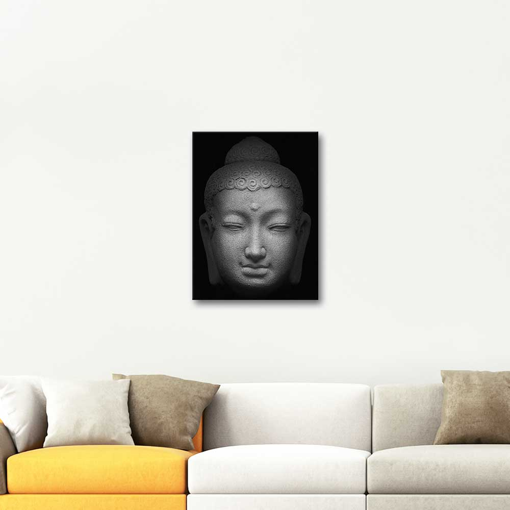 Detail from the Buddha Statue Art Print