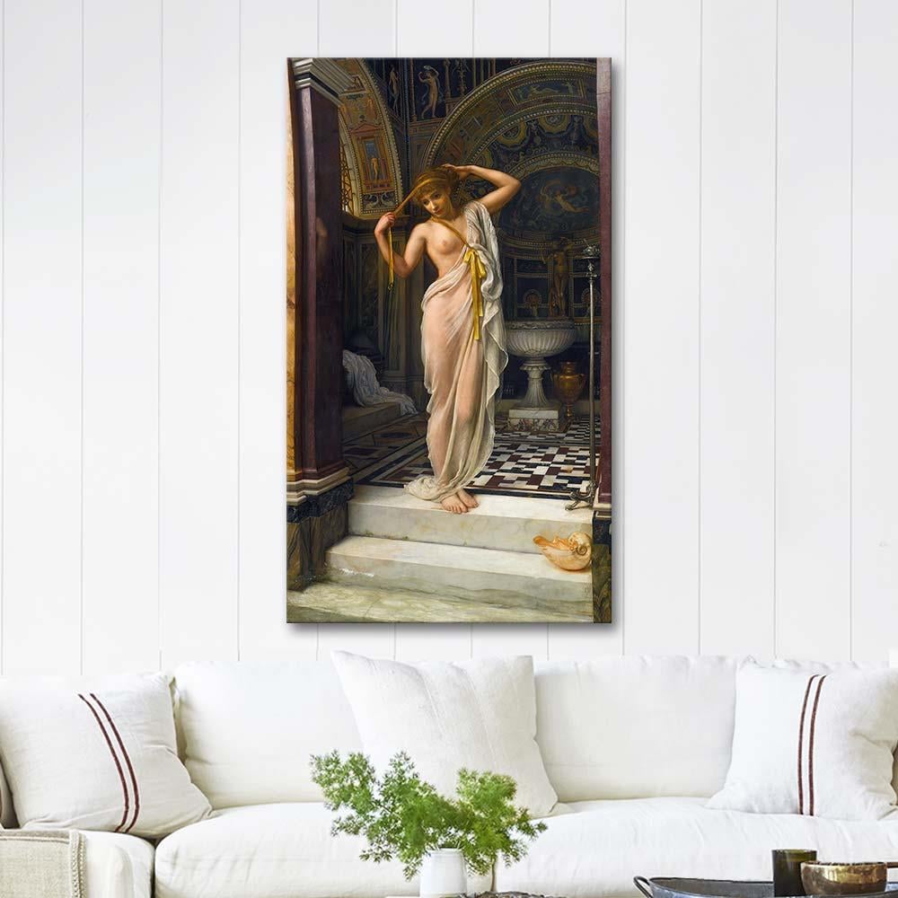Edward John Poynter Diadumene Kanvas Tablo