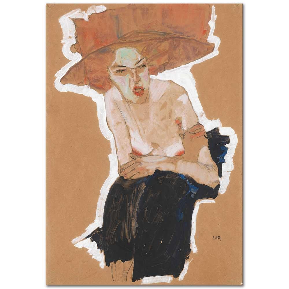 Egon Schiele Zevk Kanvas Tablo