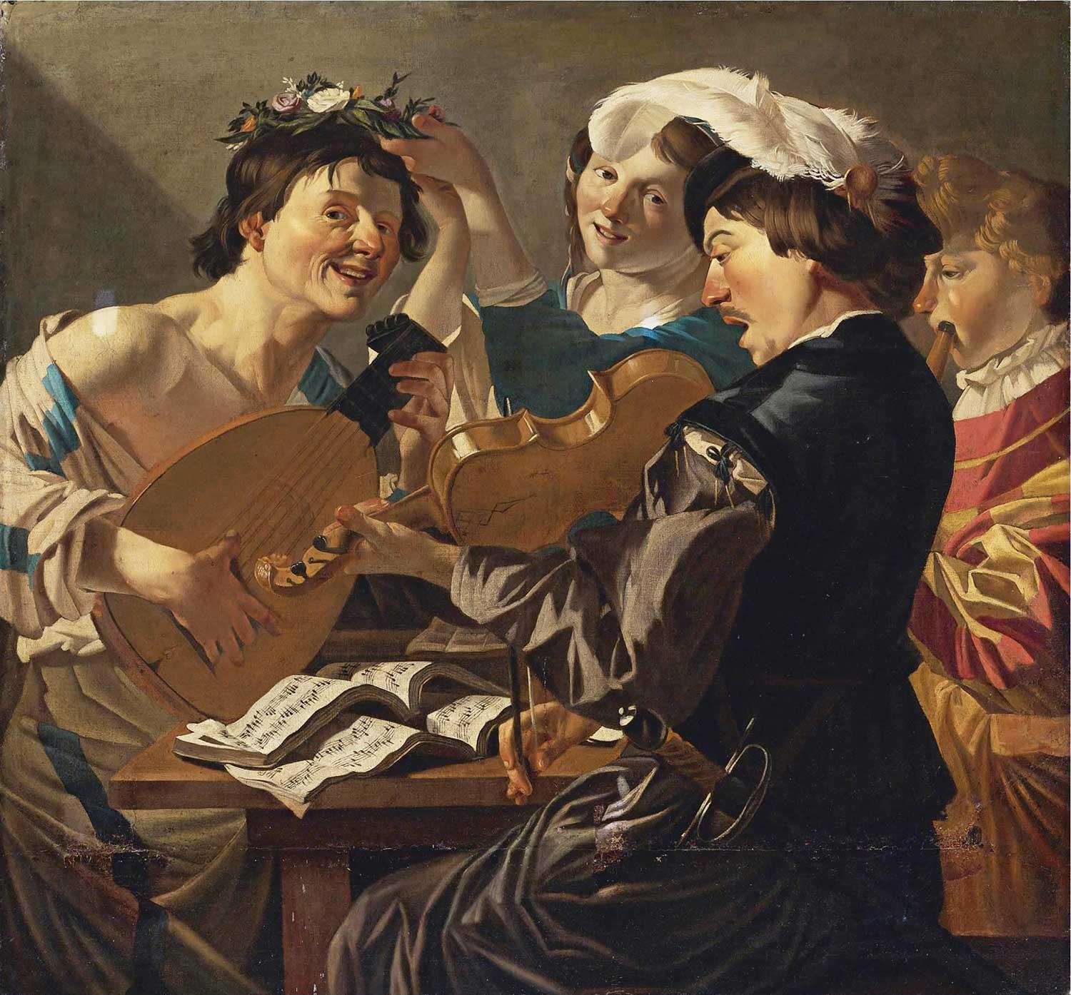 The Concert by Dirck van Baburen