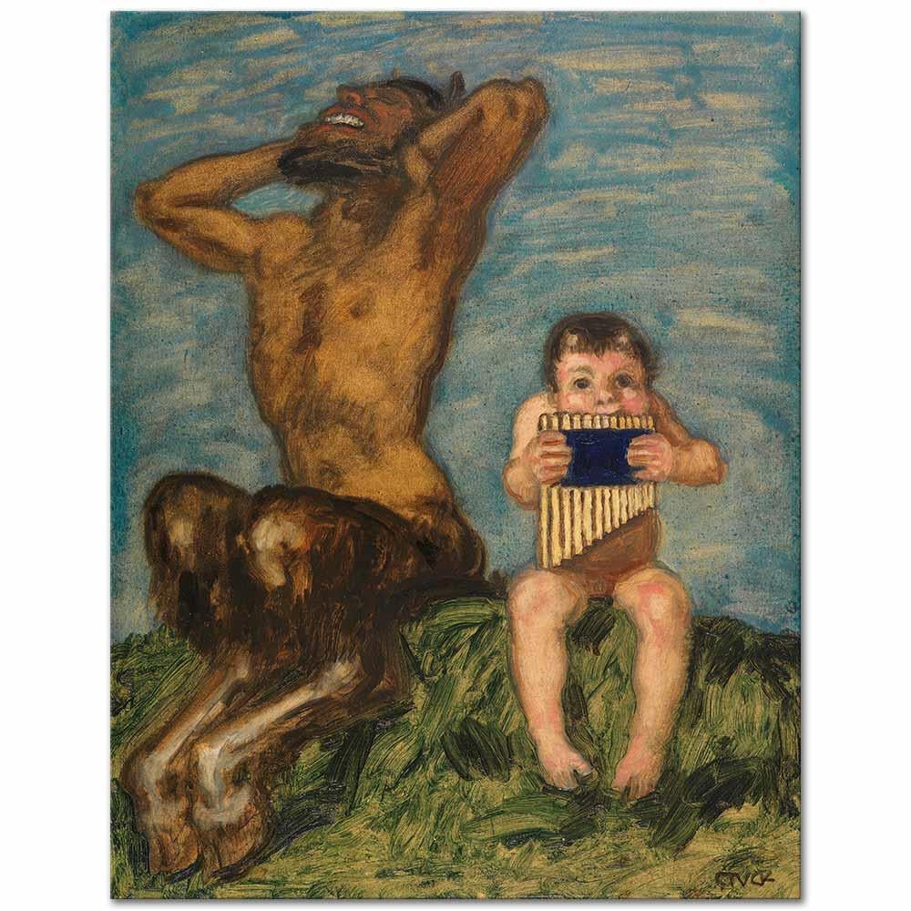 Dissonanz by Franz von Stuck