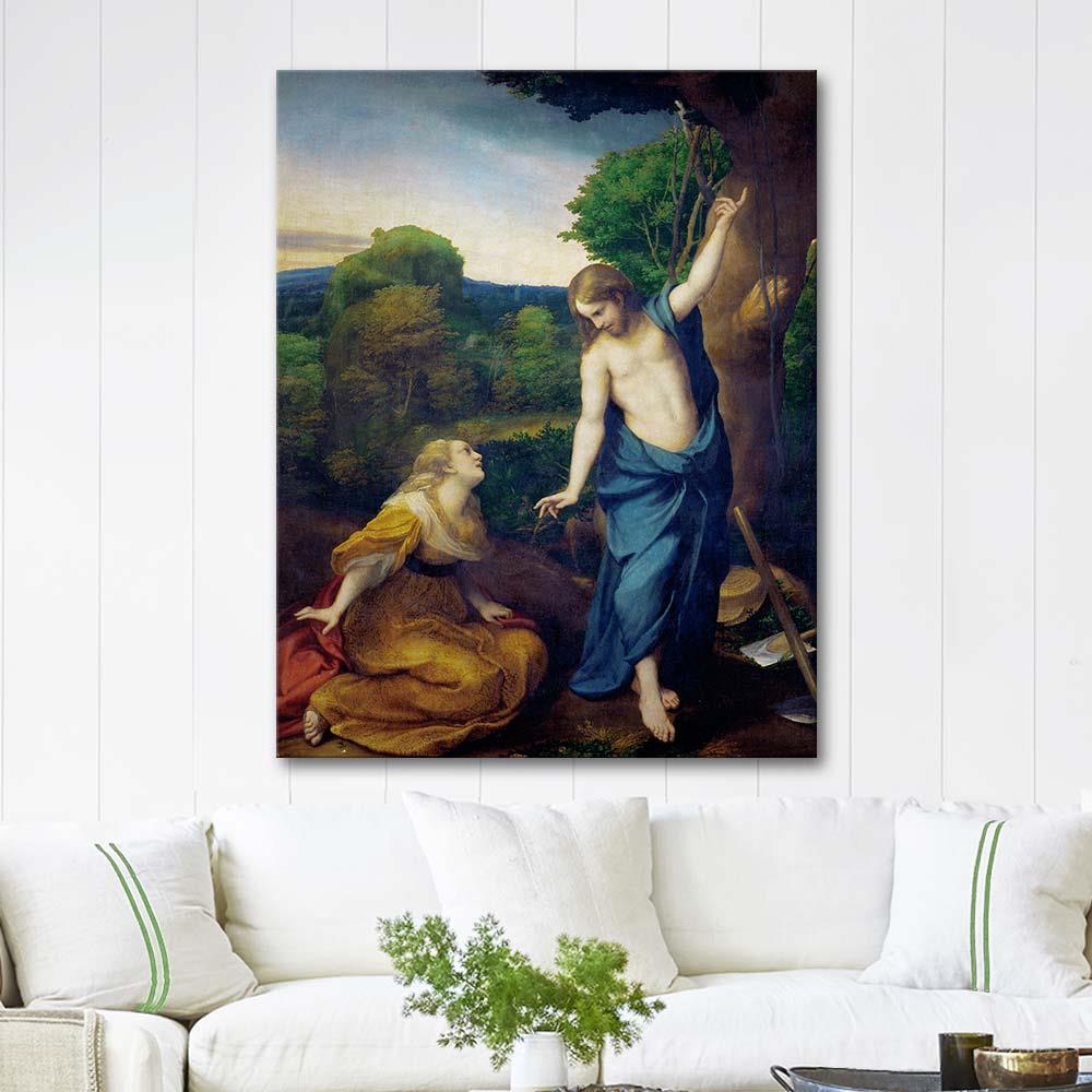 Do Not Touch Me by Antonio Allegri da Correggio as Art Print