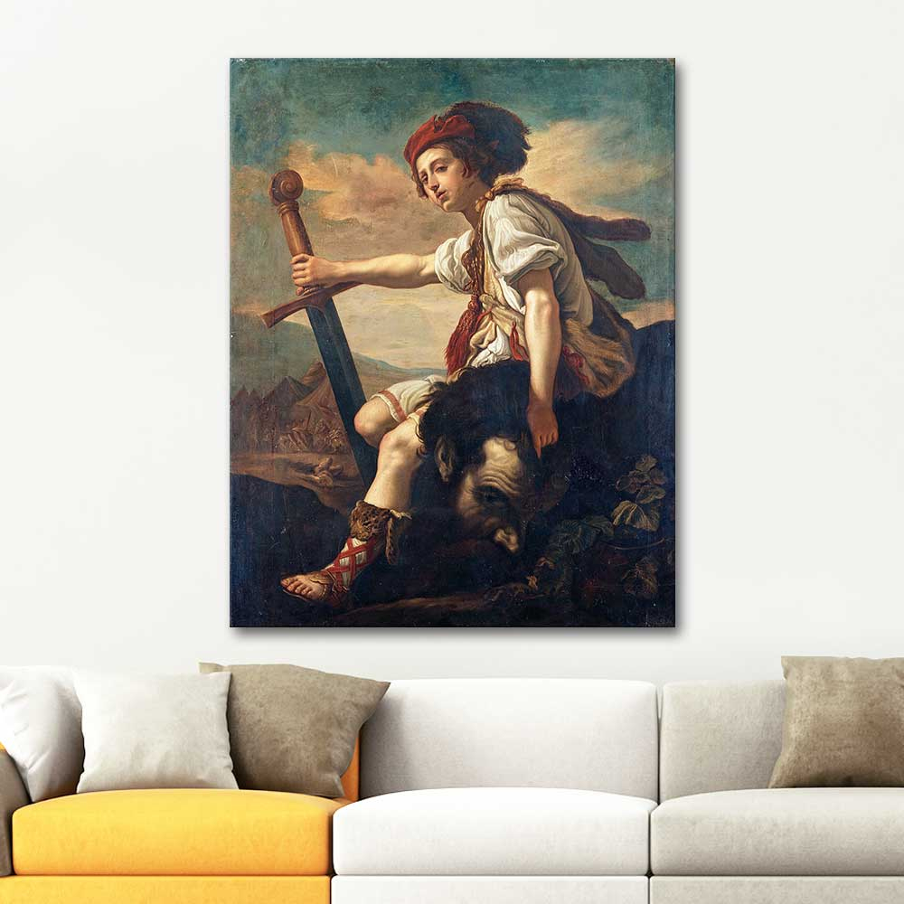 Domenico Fetti David with the Head of Goliath Art Print