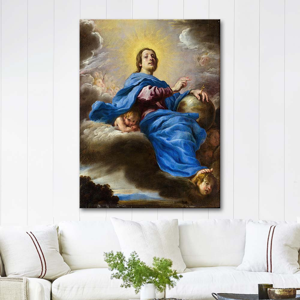 Domenico Fetti Salvator Mundi Art Print