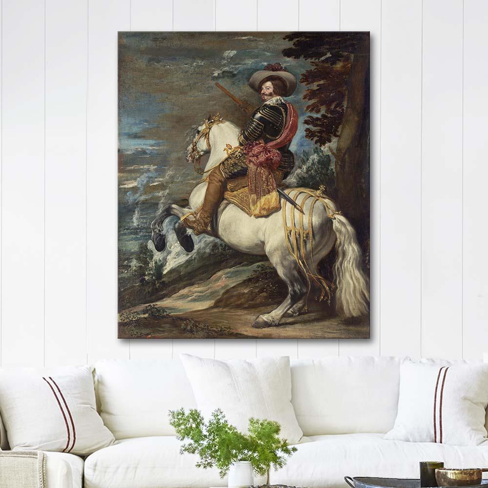 Don Gaspar de Guzman by Diego Velazquez as Art Print
