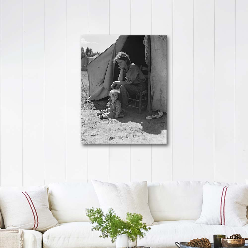 Dorothea Lange Eighteen Year Old Mother Art Print