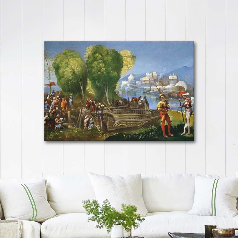 Dosso Dossi Aeneas and Achates on the Libyan Coast Art Print