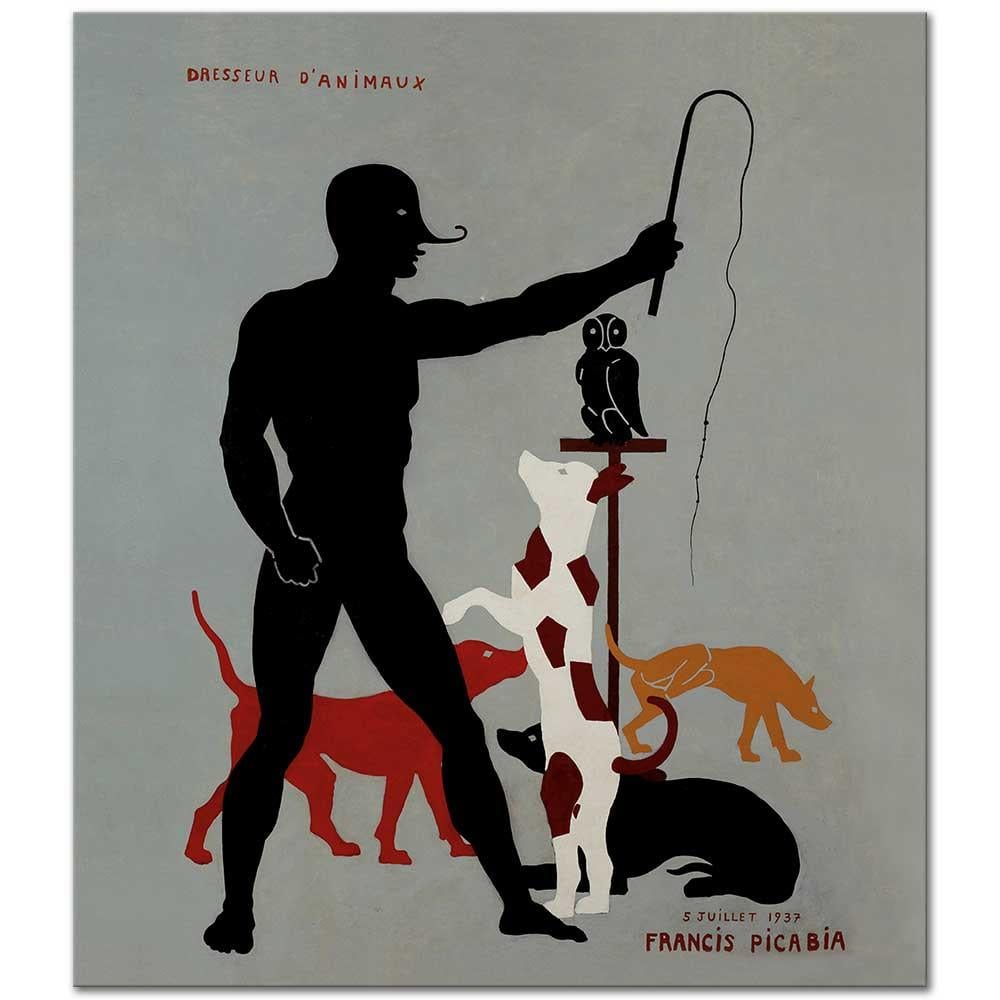 Francis Picabia Hayvan Terbiyecisi Kanvas Tablo