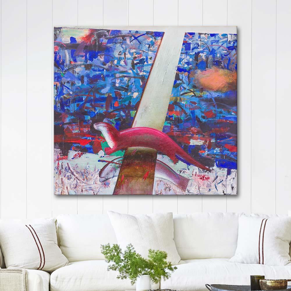 Earth and Water by Tiit Pääsuke as Art Print