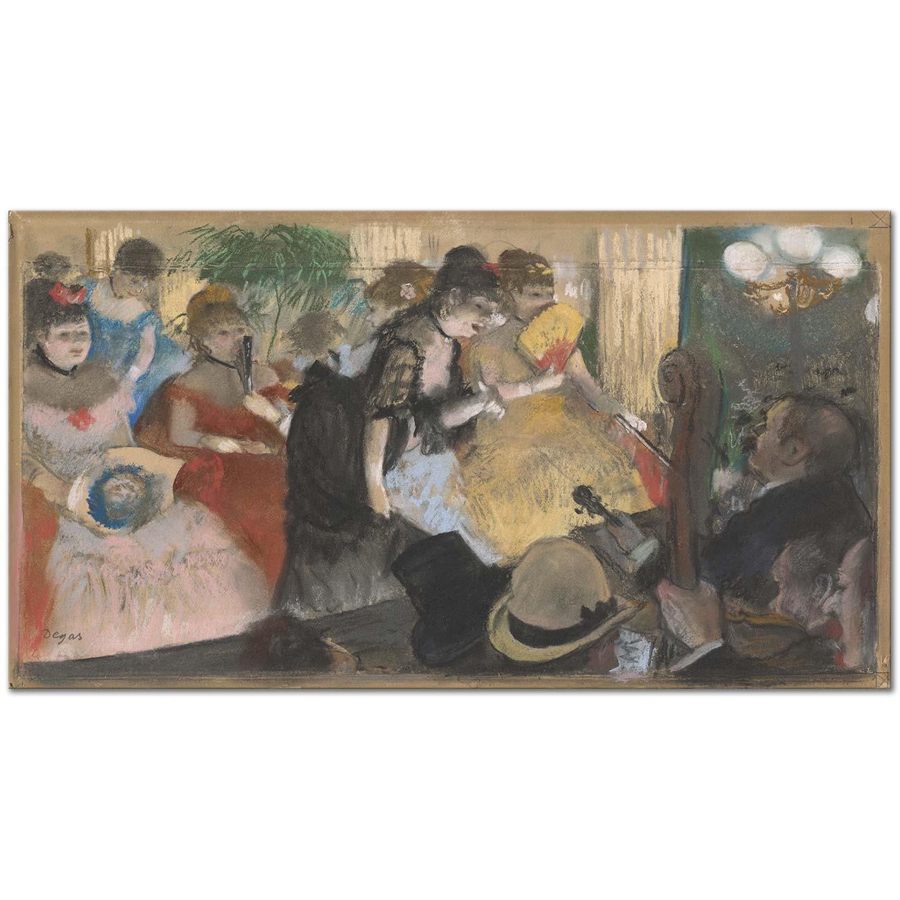 Edgar Degas Café-Concert Art Print