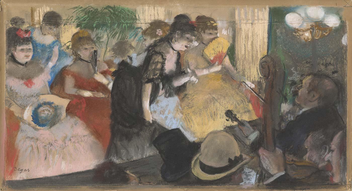 Edgar Degas Café-Concert Art Print
