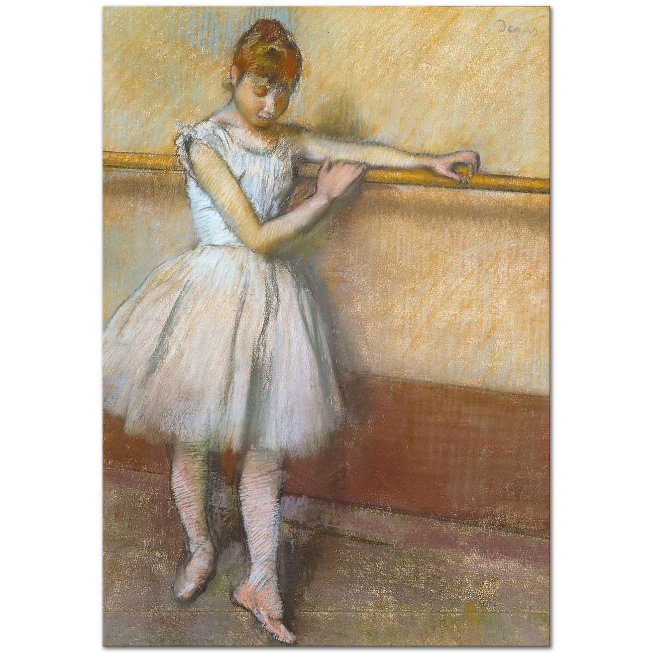 Dancer at the Barre by Edgar Degas