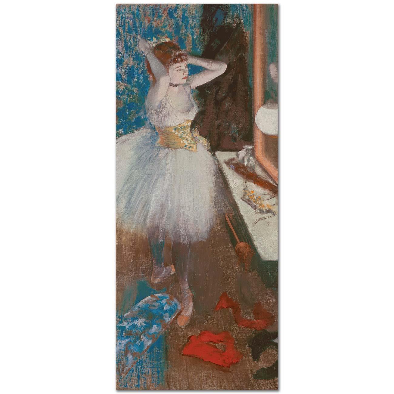 Dancer in Her Dressing Room by Edgar Degas