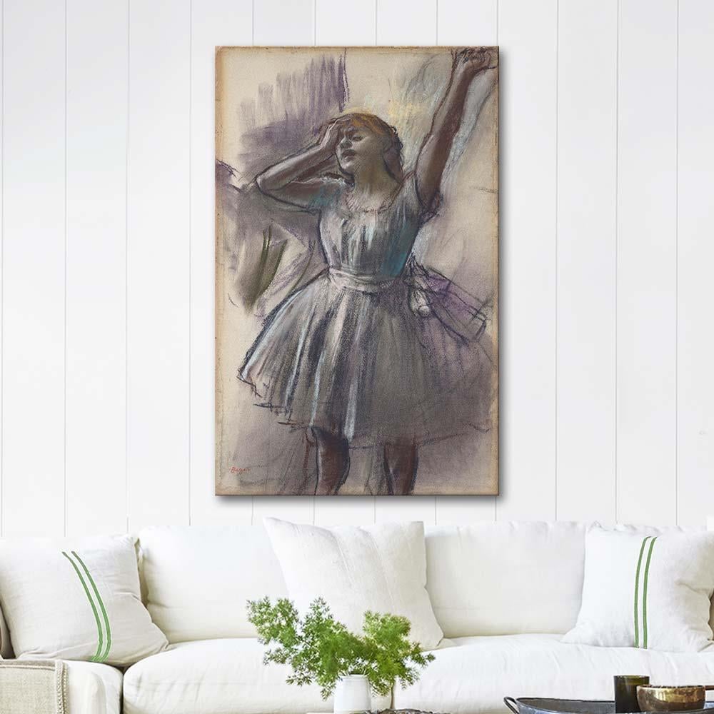 Edgar Degas Dancer Stretching Art Print