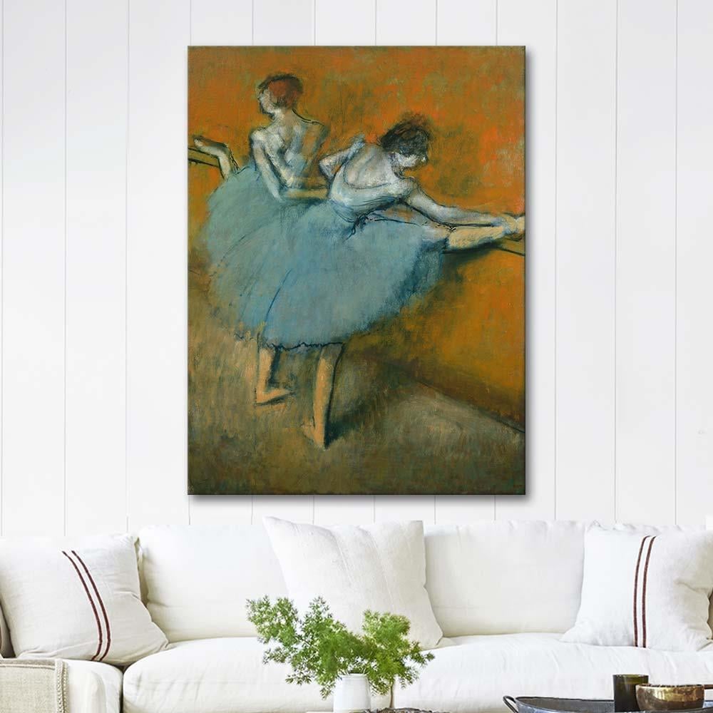 Edgar Degas Barda Balerinler Kanvas Tablo